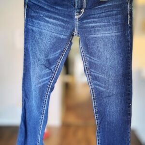 Wildflowers Blue Ankle & Cropped Jeans